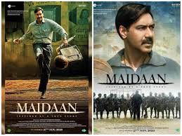 Maidaan is a biographical sports drama inspired by the indian national football team coach and manager syed abdul rahim, who is regarded as the architect of indian football. Maidaan Ajay Devgn Looks Impressive As A Football Coach In The First Look Posters Hindi Movie News Times Of India