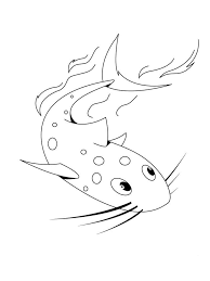 Maybe because the beard on his mouth looks like a cat's beard. Catfish Coloring Pages Download And Print Catfish Coloring Pages
