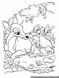 dessin de bambi gratuit a imprimer et colorier coloriage coloriages pour enfants pelle