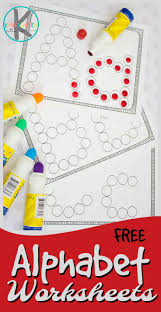 Activities that use play to introduce and make the alphabet playful. Free Alphabet Worksheets These Simple Abc Worksheets Are A Great Printable To Help C Alphabet Activities Preschool Abc Worksheets Toddler Activities Daycare