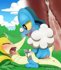 2017 cum cum in ass cum inside erection froakie internal male  nintendo penis pokemon snivy video games winick-lim yaoi 