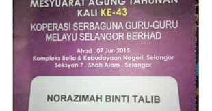 List of cooperatives approved as od 28 february2014. Bawak 1 Keluarga Ke Mesyuarat Agung Sgms Cikgu Norazimah