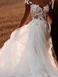 Maybe you would like to learn more about one of these? Designer Brautkleider Mit Spitze Hochzeitskleider Tull Gunstig Online Babyonlinedress De