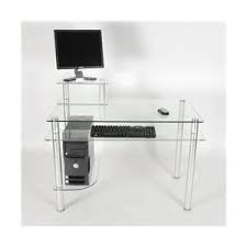 Find & download free graphic resources for computer table. This Would Look Amazing If You Took All Of The Computer Stuff Off Put Some Light Pink Peon Glass Computer Desks Computer Desk With Shelves Glass And Aluminium