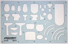 Planning templates for different bathrooms. 1 20 Scale Architectural Sanitary Plumbing Fixtures Architect Drawing Template Stencil Technical Drafting Design Floor Plan Symbols Buy Online In United Arab Emirates At Desertcart Ae Productid 59104049