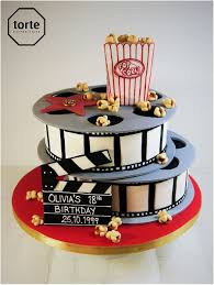Aug 16, 2018 · the red carpet was rolled out to treat guests with star treatment that included a dessert table featuring this fabulous movie reel and popcorn cake, vip lounge and a concession stand. Party Decorations Birthday Cake Topper Movie Cinema Camera Movie Lover Kitchen Dining Bar Com Baking Accs Cake Decorating
