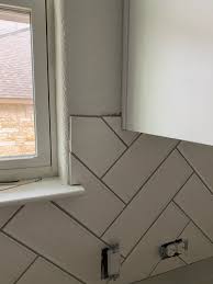 Subway tile was designed to bring light to the dark underground subway system and all of their features were hand picked to help them accomplish this. Where To End Kitchen Backsplash On Window With Bullnose Corner