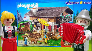 Playmobil Almhutte 5422 Wir Packen Die Playmobil Almhutte Aus Und Spielen Sie An Spielzeugstars Playmobil Spielzeug Toys Kinder Videos Spielzeug Kinder