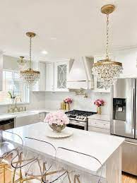 Compare prices on popular products in home decor. White And Gold Kitchen Reveal Pretty Twinkle Design
