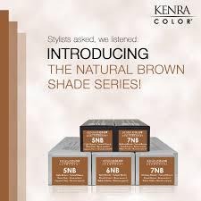 Stylists The New Kenra Color Natural Brown Shades Series Is