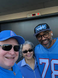 Visiting Curly Culp's widow and son today