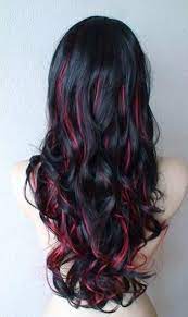 See more ideas about hair streaks, hair, hair styles. Black And Red Ombre Hair Color For Black Hair Black Red Hair Hair Styles