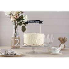 Backen macht spaß und ist gar nicht schwer. Kuchen Aufstecker Schiefertafel Zum Selbstbeschriften Cake Topper