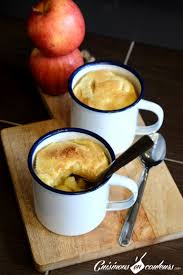 Tarte Aux Pommes Dans Une Tasse Cuisinons En Couleurs Idee Recette Recette Pomme Tarte Aux Pommes