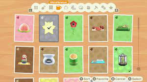List Of Miscellaneous Diy Recipes Acnh Animal Crossing New Horizons Switch Game8