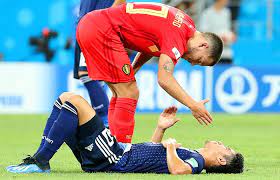 Belgica vs japon mundial rusia2018 belgica sufre con japon. Eden Hazard Protagoniza Foto Viral Tras El Belgica Vs Japon