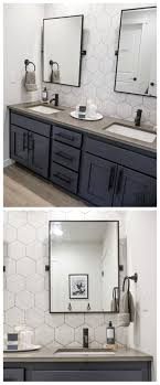 Double Sink Bathroom Vanity Makeover Taryn Whiteaker Bathroom Vanity Makeover Bathroom Cabinets Designs Bathroom Sink Vanity