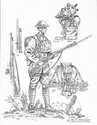 Pin By Jennifer Madani On World War One For Kids Coloring Books Soldier Drawing Coloring Pages