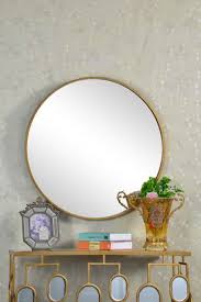 A round mirror is a stylish detail in any room. Plata Decor Round Mirror 60 D Walmart Canada