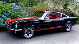 Black And Red Mustang Gt Phil S 1965 Mustang Gt A Code Fastback Raven Black With Red Pony Interior 4 Speed Mustang 1965 Mustang Gt Mustang Cars