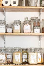 The stairs are behind the refrigerator wall going up from the right hand side. How To Organize A Small Under Stair Pantry Chalking Up Success