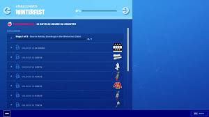 The fortnite community wants to know when chapter 2 season 6 will start. Day 1 Updated Fortnite Battle Royale Winterfest Challenges Rewards More Digistatement