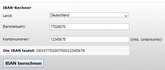 Mit dem iban rechner bzw. Iban Rechner Download Shareware De