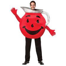 Kool Aid Guy Adult Halloween Costume Walmart Com Walmart Com