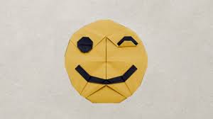 Maybe you would like to learn more about one of these? Emoji Origami Cara Buat Origami Emoji Berkedip How To Make Origami Emoji Wink Hadi Tahir Youtube
