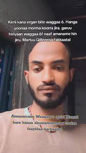 Namni guyyaan jijjiirrama. @Koo'eel Shawaa @Chaltu orth¹⁹@Koo'eel Shawaa  @Kiyya @Ezira Hailemichel
