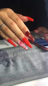 50 coffin acrylic nail designs for short nails koees blog. Likye What Chsu Ñ•yeye Fsllsw Mye RiityeyayeÑ•t Baddiesplayground Red Acrylic Nails Cute Acrylic Nails Perfect Nails