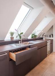 The attic arkansas kitchen cabinet. 30 Inspiring And Functional Attic Kitchen Decor Ideas Shelterness