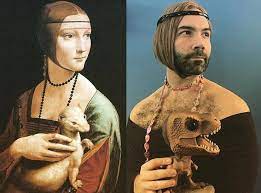 Misschien pak jij de titel en verkrijg je eeuwige roem! Pin Auf Recreating Art Paintings 2020
