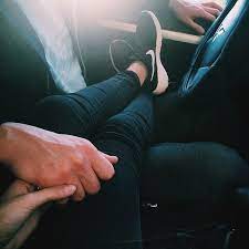 The driver had got out of the car when it suddenly started to roll towards the cliff edge. Hug Holding Hands And Car Image 6022750 On Favim Com