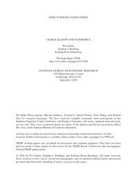 Globalization research paper examples. wowessays, 05 mar. Https Www Nber Org System Files Working Papers W27840 W27840 Pdf