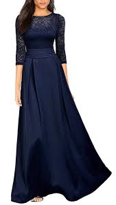 Plus size floral bodice dip hem dress in navy. Retro Floral Lace Ruched Formal Gown Blue Us Sizes 4 20 In 2021 Maxi Dress Wedding Prom Dresses With Sleeves Formal Gowns