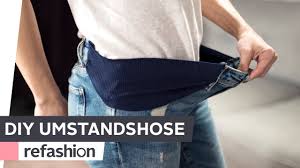 Etwa sieben tage nach der befruchtung, wenn sich das ei in der gebärmutterschleimhaut eingenistet hat, beginnt der keimling mit der produktion. Diy Umstandshose Selber Machen Refashion Otto Youtube