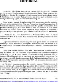Les commentaires appartiennent à leurs auteurs. Editorial Radioprotection Cambridge Core