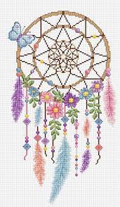 We're always looking for cute new patterns to stitch and frame or sew into pillows that we can then give to friends and family. Dreamcatcher Cross Stitch Chart By Amandagcrossstitch On Etsy Cross Stitch Flowers Cross Stitch Cross Stitch Chart