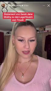 Ihr ganzes Statement war in ihrer Instastory 🤯 #fy #fyp #trashtv  #trashtalk #viral #realitytv #temptationisland #tinush #sarahjanewollny