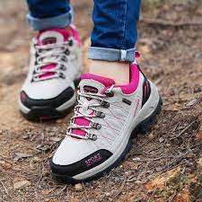 Men S High Top Hiking Shoes Ladies Breathable Waterproof Cushioning Rubber Sneakers Sports Shoes Trekking Climbing Couple Shoes Hiking Shoes Mens Outdoor Shoes Men Hiking Shoes