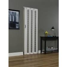 Spectrum Metro 36 In X 80 In White Vinyl Accordion Door Hardware Included Lowes Com Accordion Doors White Vinyl Door Hardware