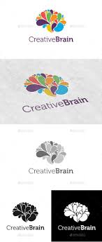 Creative Brain Logo Brain Logo Abstract Logo Creative Logo