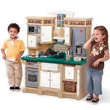 Step2 little cook's play kitchen. Step2 Lifestyle Dream Kitchen With Green Countertop Kids Kitchen Play Kitchen Kids Play Kitchen
