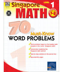On this page you'll find a variety of in addition to traditional worksheets, you can download math card games, math riddle the word problems and picture features a box of colorful crayons. Amazon Com Singapore Math 70 Must Know Word Problems Workbook For 1st 2nd Grade Math Paperback Ages 6 8 With Answer Key 0017257140113 Singapore Asian Publishers Carson Dellosa Education Books