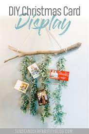 I already featured gift card holders and got a bit carried away with the idea. 30 Creative Ways To Display Christmas Cards