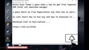 Learn register idm download manager without serial key without any cost you can use idm now. Internet Download Manager Free License Key For Life Time Easy To Download Free Idm Register Key
