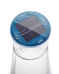 Luci Outdoor Solar Inflatable Lantern Walmart Com Walmart Com