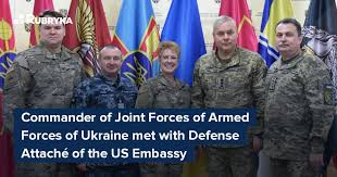 Commander of Joint Forces of Armed Forces of Ukraine met with Defense  Attaché of the US Embassy – Rubryka