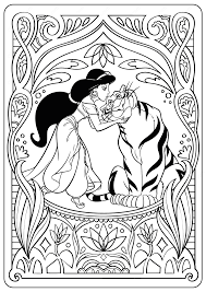 Printable Princess Jasmine Pdf Coloring Pages The coloring pages presented here are vivid with the story of cinderella and her rags to riches story. printable princess jasmine pdf coloring